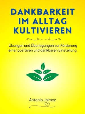 cover image of Dankbarkeit im Alltag kultivieren
